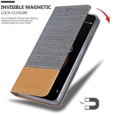 Xiaomi RedMi 5A lommebokdeksel etui (grå)