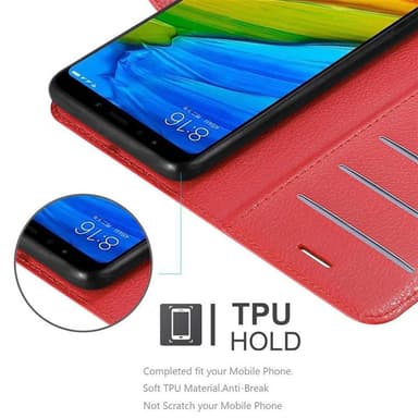 Xiaomi RedMi NOTE 5 Deksel Etui Case (rød)
