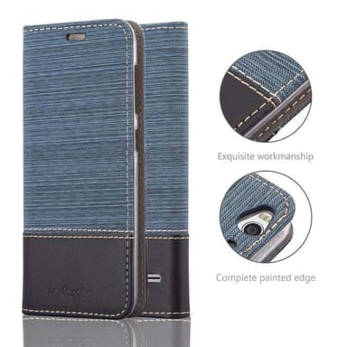 ZTE Blade S6 lommebokdeksel etui (blå)