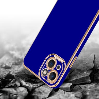 iPhone 13 silikondeksel cover (blå)