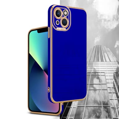 iPhone 13 silikondeksel cover (blå)