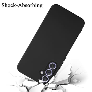 Samsung Galaxy A54 5G silikondeksel case (Svart)