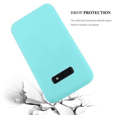 Deksel Samsung Galaxy S10e Silikon cover (blå)