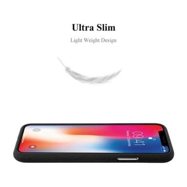 Deksel iPhone X / XS case (svart)