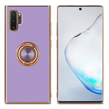 Samsung Galaxy NOTE 10 PLUS silikondeksel case (lilla)
