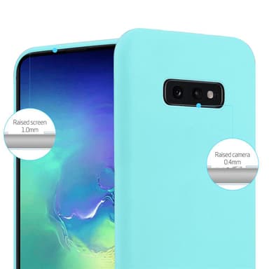 Deksel Samsung Galaxy S10e Silikon cover (blå)