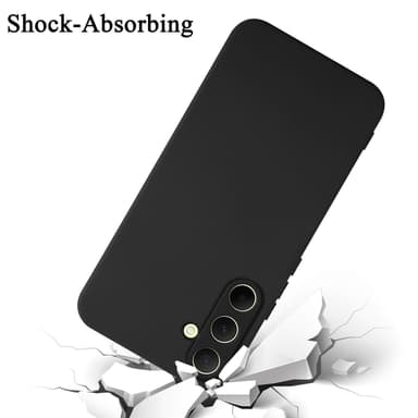 Samsung Galaxy A35 silikondeksel case (Svart)