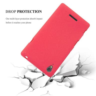 Deksel Sony Xperia T3 case (rød)
