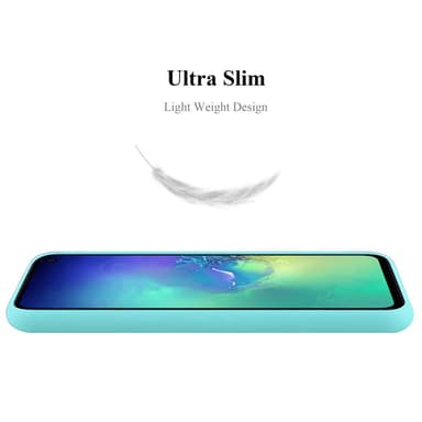 Deksel Samsung Galaxy S10e Silikon cover (blå)