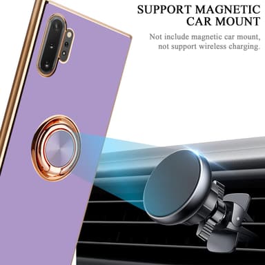 Samsung Galaxy NOTE 10 PLUS silikondeksel case (lilla)
