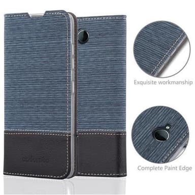 Nokia Lumia 650 lommebokdeksel etui (blå)
