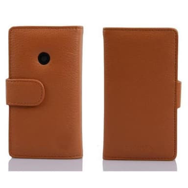 Motorola MOTO E lommebokdeksel etui (brun)