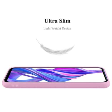 Deksel Honor 9X Silikon cover (rosa)