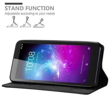 ZTE Blade A3 2019 lommebokdeksel case (svart)