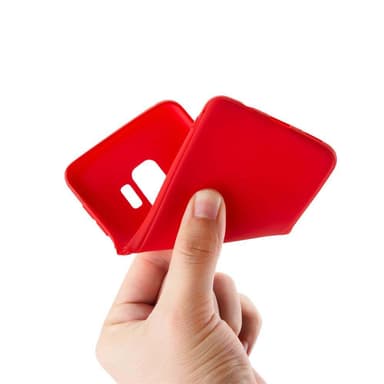 Deksel Samsung Galaxy S9 case (rød)