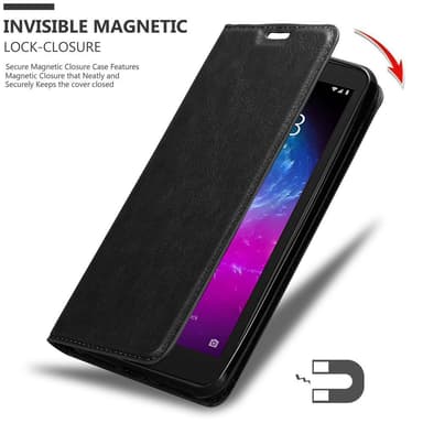 ZTE Blade A3 2019 lommebokdeksel case (svart)