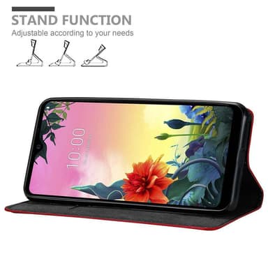 LG K50S lommebokdeksel case (rød)