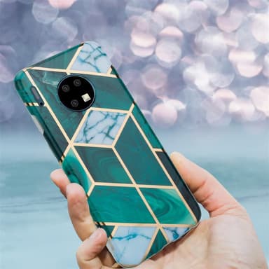 Huawei MATE 30 lommebokdeksel etui (grønn)
