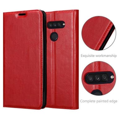 LG K50S lommebokdeksel case (rød)