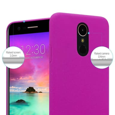 LG K10 2017 Hardt Deksel Cover (rosa)