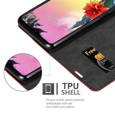 LG K50S lommebokdeksel case (rød)