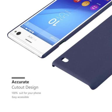 Sony Xperia C4 Hardt Deksel Cover (blå)