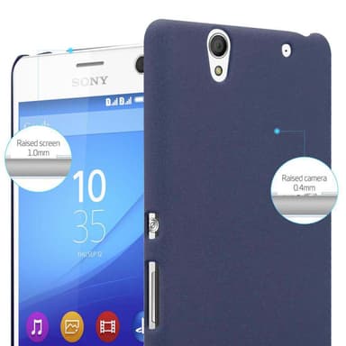 Sony Xperia C4 Hardt Deksel Cover (blå)