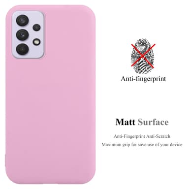 Deksel Samsung Galaxy A33 5G Silikon cover (rosa)