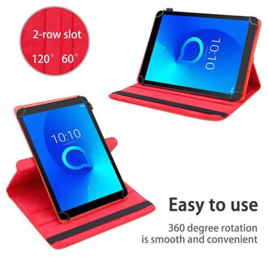 Alcatel 3T (10 tomme) deksel til nettbrett (rød)