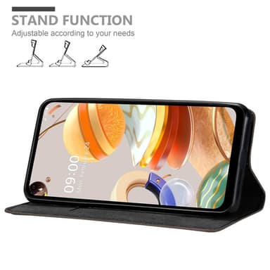 LG K61 lommebokdeksel case (brun)