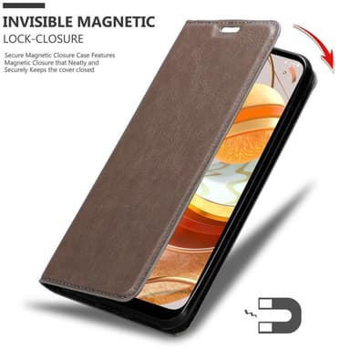 LG K61 lommebokdeksel case (brun)