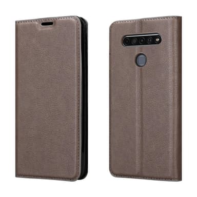 LG K61 lommebokdeksel case (brun)