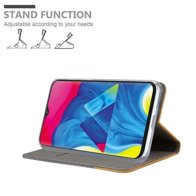Samsung Galaxy A10 / M10 lommebokdeksel etui (grå)