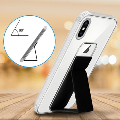 iPhone X / XS Deksel Case Cover (svart)