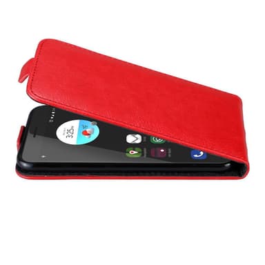 ZTE Blade V7 deksel flip cover (rød)