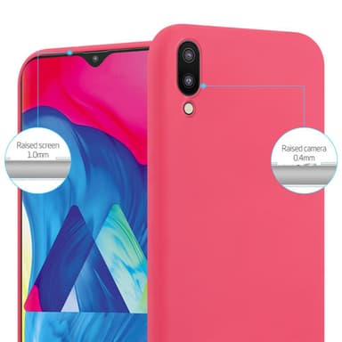 Deksel Samsung Galaxy A10 / M10 Silikon cover (rød)