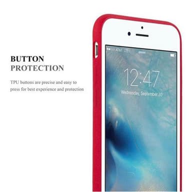 Deksel iPhone 6 / 6S case (rød)