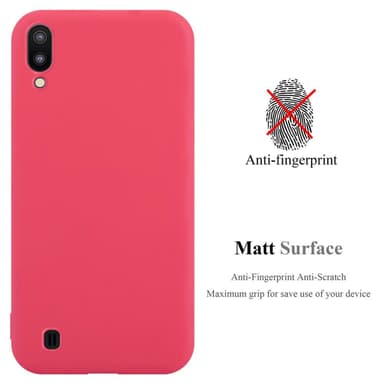 Deksel Samsung Galaxy A10 / M10 Silikon cover (rød)
