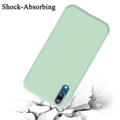 Huawei P20 silikondeksel case (grønn)