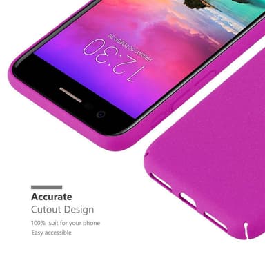LG K10 2017 Hardt Deksel Cover (rosa)