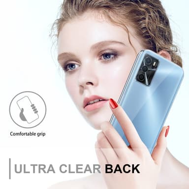 Oppo A16s / A54s Deksel 360 Case Cover (gjennomsiktig)
