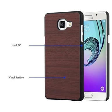 Samsung Galaxy A3 2016 Hardt Deksel Case (brun)
