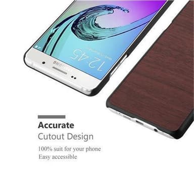 Samsung Galaxy A3 2016 Hardt Deksel Case (brun)