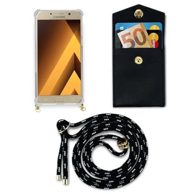 Samsung Galaxy A5 2017 Deksel med Halskjede (svart)