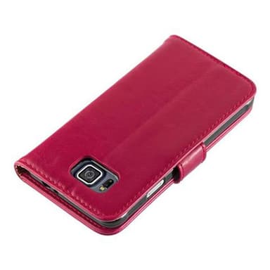 Samsung Galaxy ALPHA lommebokdeksel etui (rød)