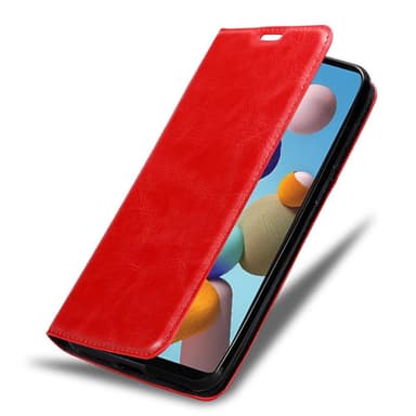 Samsung Galaxy A21s lommebokdeksel case (rød)