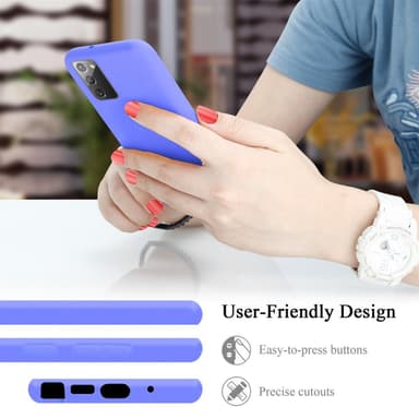 Samsung Galaxy NOTE 20 silikondeksel case (lilla)