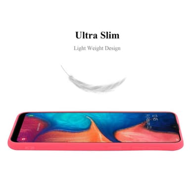 Deksel Samsung Galaxy A10e / A20e Silikon cover (rød)