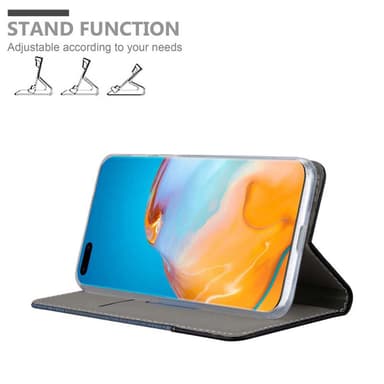 Huawei P40 PRO / P40 PRO+ lommebokdeksel etui (blå)