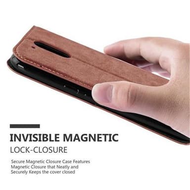 Motorola MOTO G4 / G4 PLUS lommebokdeksel case (brun)